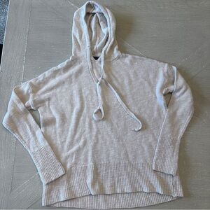 Rachel Zoe Cream Knit Hoodie